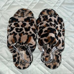 Women’s Fluff Yeah Leopard Slide